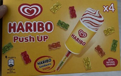 Langnese Push Up Haribo Eis 4x85ml