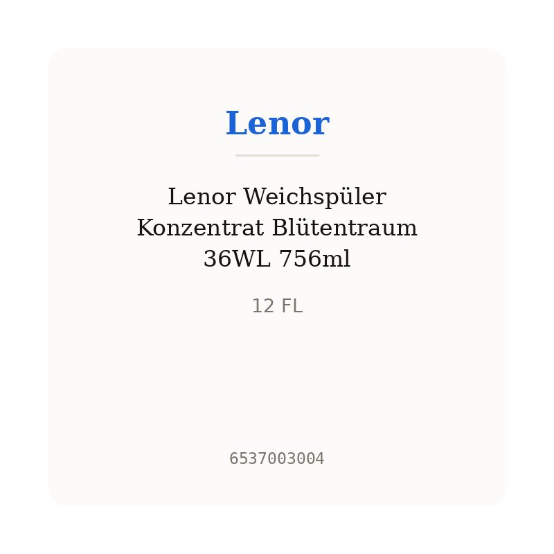 Lenor Weichspüler Konzentrat Blütentraum 36WL 756ml
