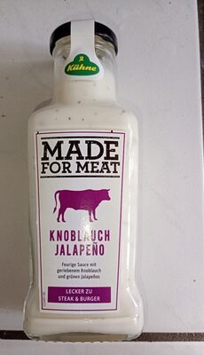 Kühne Made for Meat Knoblauch Jalapeno 235ml