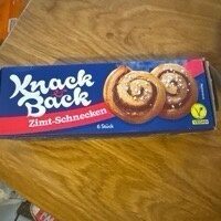 Knack&Back Zimt-Schnecken 6ST 270g