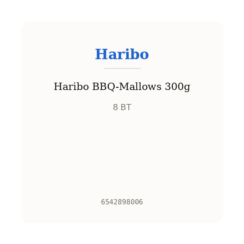 Haribo BBQ-Mallows 300g