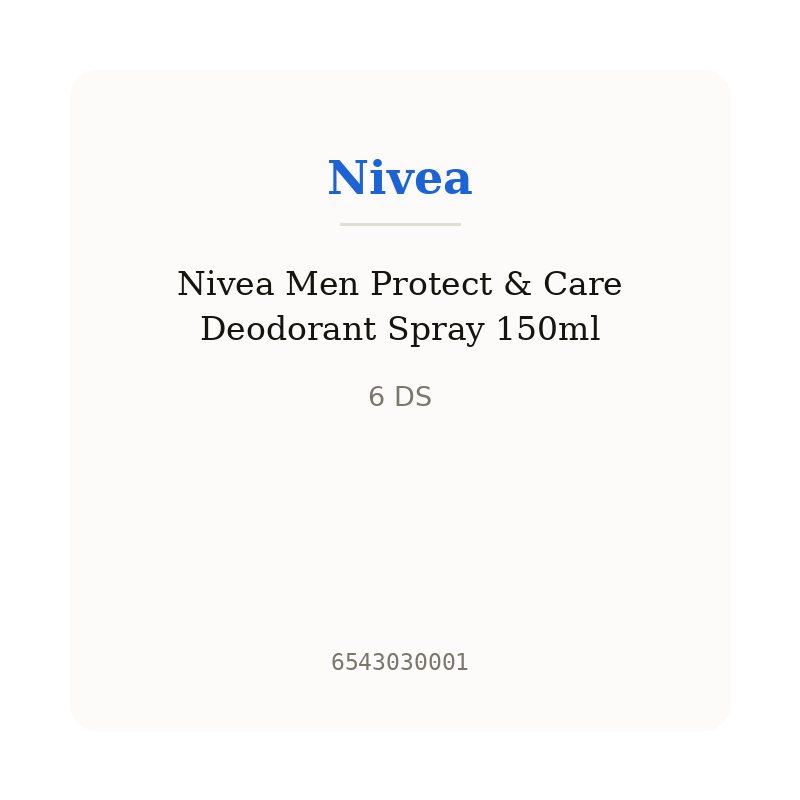 Nivea Men Protect & Care Deodorant Spray 150ml