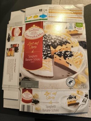 Coppenrath&Wiese Lust auf Torte Spaghetti-Banane-Schoko-Torte 390g