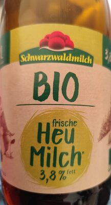 Bio Schwarzwaldmilch Heu Frischmilch 3,8% 1l MW