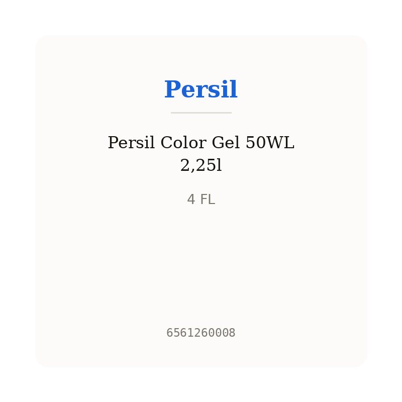Persil Color Gel 50WL 2,25l