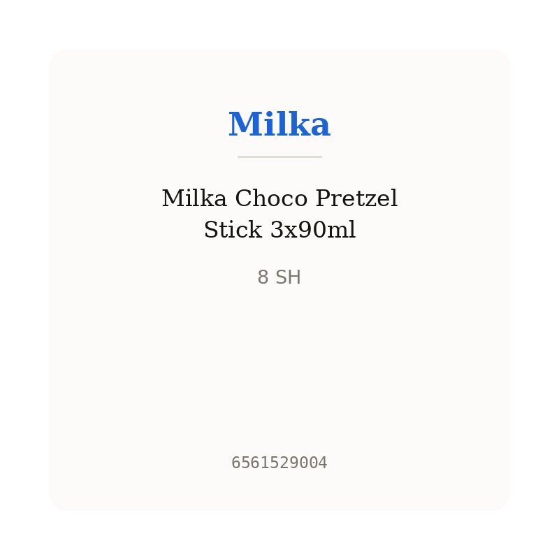 Milka Choco Pretzel Stick 3x90ml