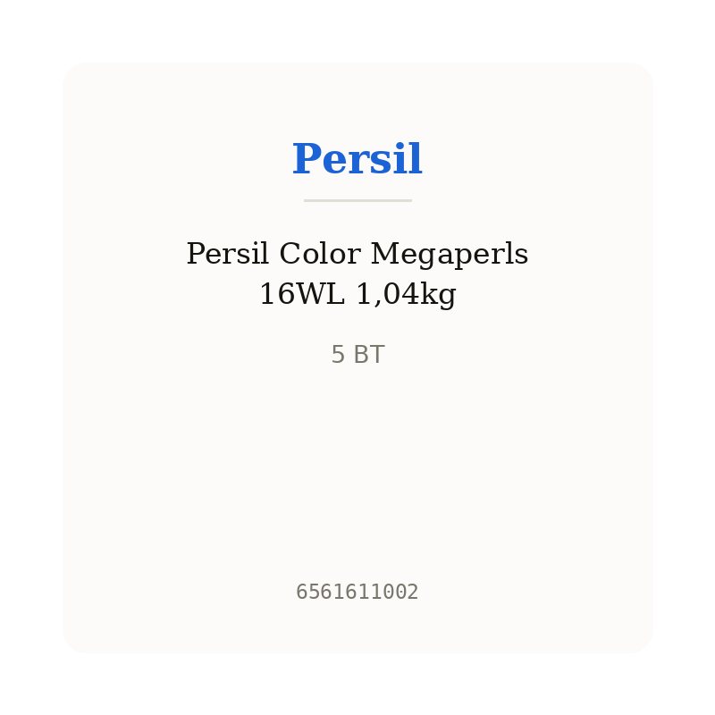 Persil Color Megaperls 16WL 1,04kg
