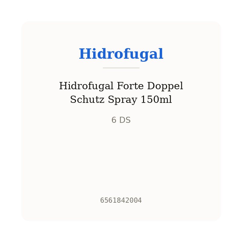 Hidrofugal Forte Doppel Schutz Spray 150ml