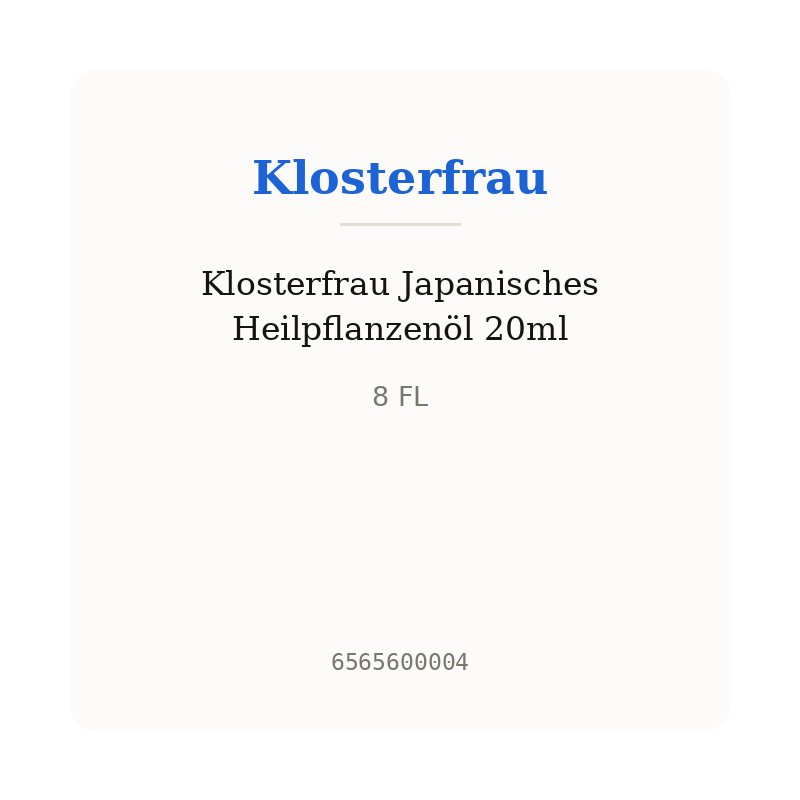 Klosterfrau Japanisches Heilpflanzenöl 20ml