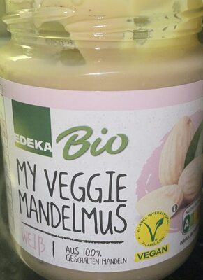 Bio EDEKA My Veggie Veganes weißes Mandelmus 250g