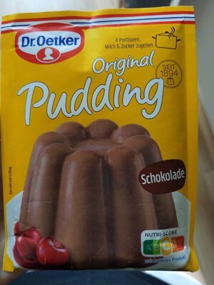Dr.Oetker Original Pudding Schokolade für 1l 2ST 89g