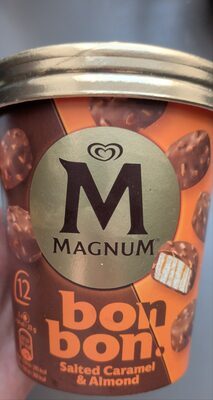 Langnese Magnum Bonbon Salted Caramel Almond 12ST 204ml