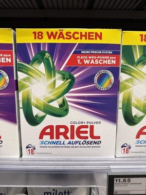 Ariel Colorwaschmittel Pulver Regulär 18WL 0,99kg