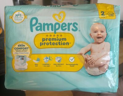 Pampers Premium Protection Windeln Mini 4-8kg Gr.2 Single Pack 35ST