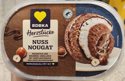 EDEKA Herzstücke Eisgenuss Nougat 900ml