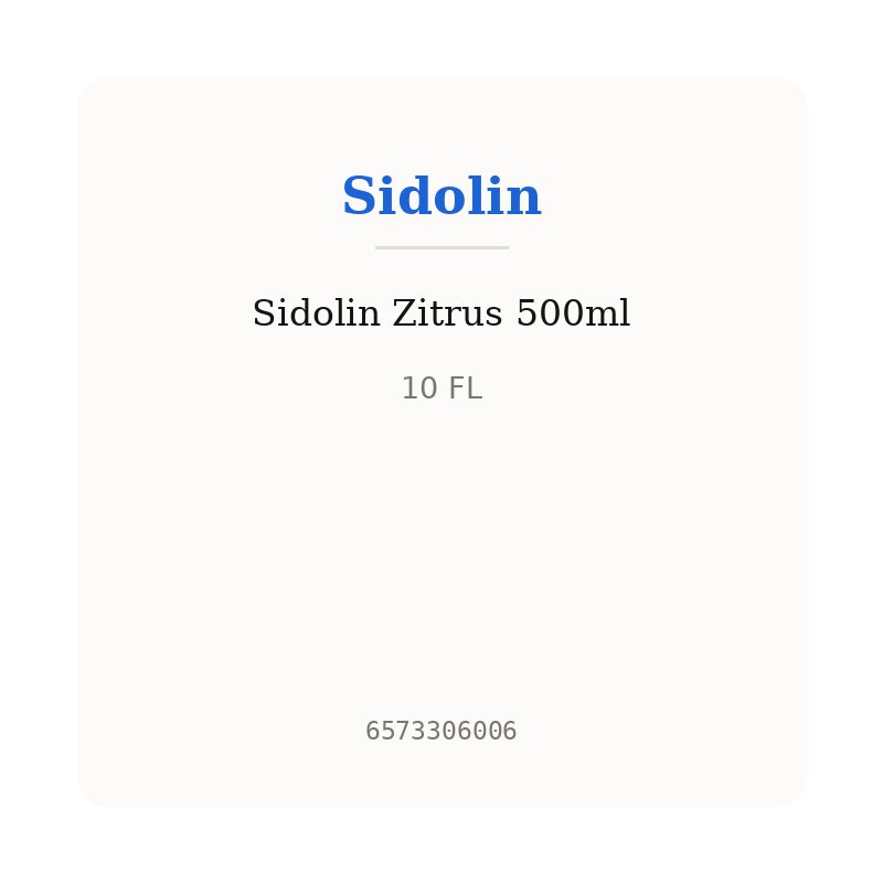 Sidolin Zitrus 500ml