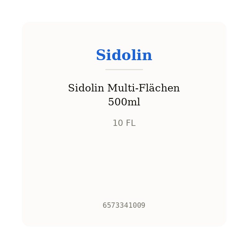 Sidolin Multi-Flächen 500ml