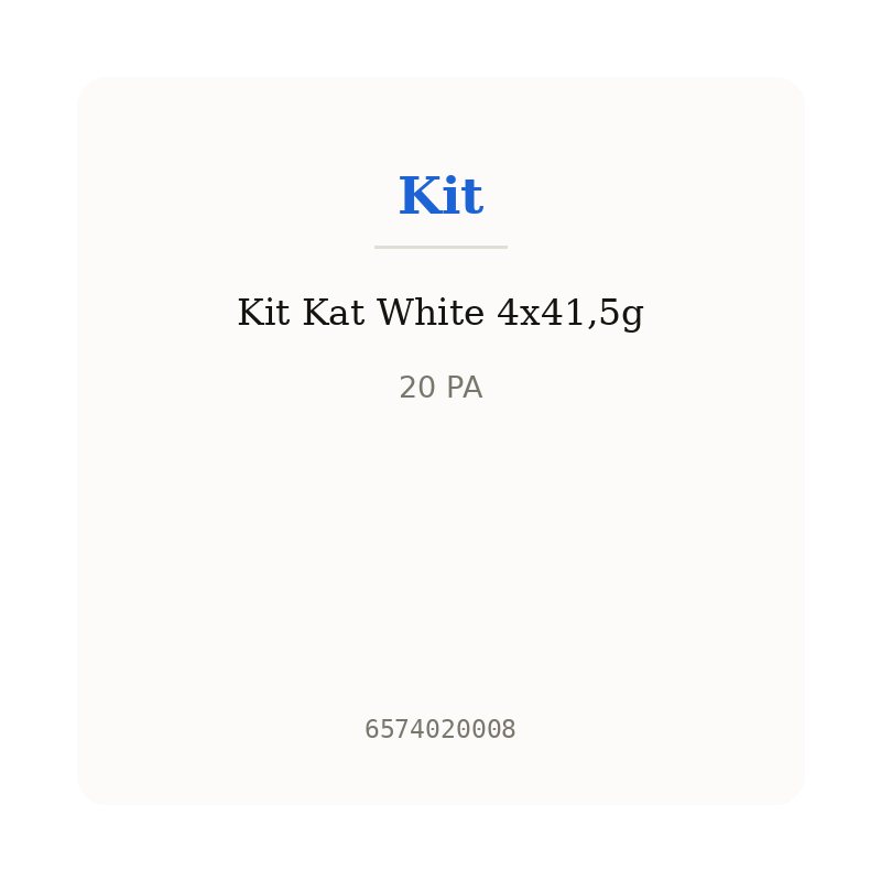Kit Kat White 4x41,5g