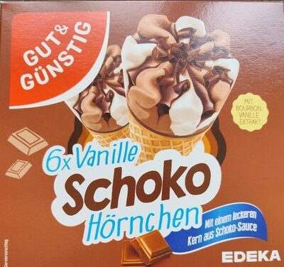 GUT&GÜNSTIG Vanille Schoko Hörnchen 6x120ml