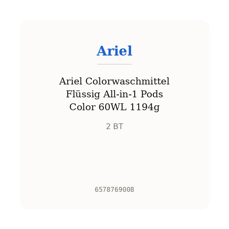 Ariel Colorwaschmittel Flüssig All-in-1 Pods Color 60WL 1194g