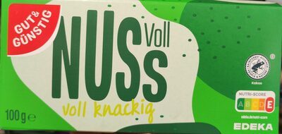 GUT&GÜNSTIG Edel Vollmilch ganze Haselnuss 100g