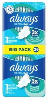 Always Ultra Damenbinden Normal mit Flügeln Big Pack 24ST