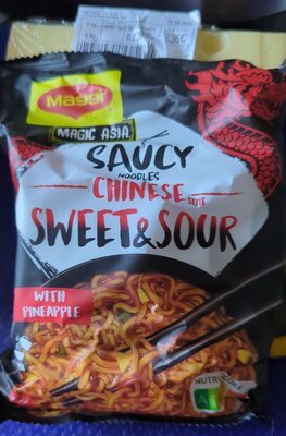 Maggi Magic Asia Saucy Noodles Chinese Style Sweet&Sour 128g