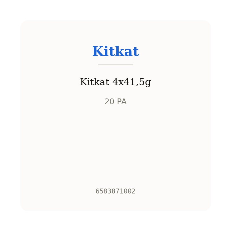 Kitkat 4x41,5g