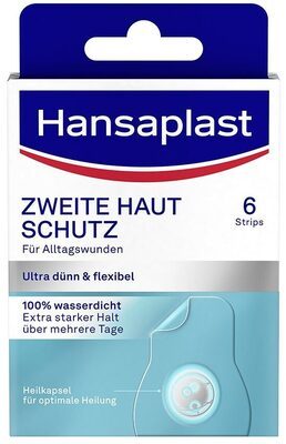 Hansaplast Zweite Haut Schutz Pflaster 6ST