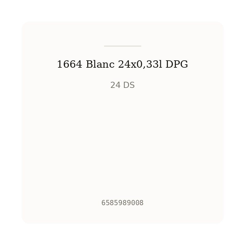 1664 Blanc 24x0,33l DPG