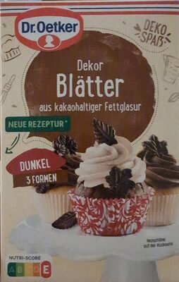 Dr.Oetker Dekor Blätter 60g