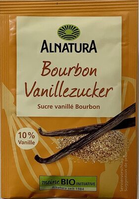Bio Alnatura Bourbon Vanillezucker 3ST 24g