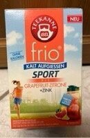 Teekanne Frio Sport Fit Grapefruit-Zitrone 18ST 45g