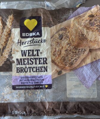 EDEKA Herzstücke Weltmeisterbrötchen 5ST 400g