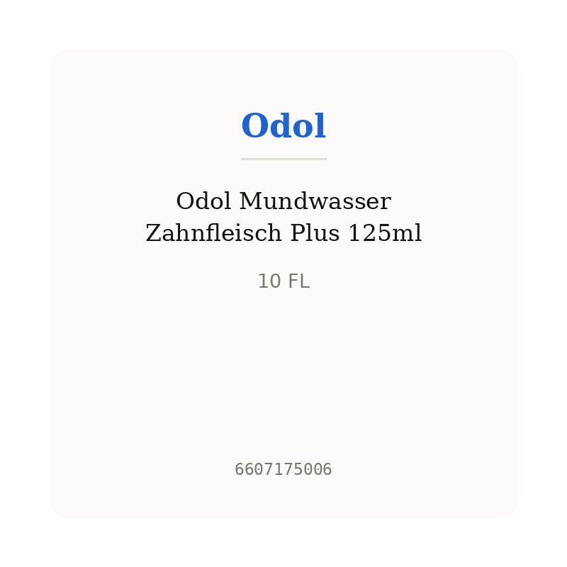 Odol Mundwasser Zahnfleisch Plus 125ml