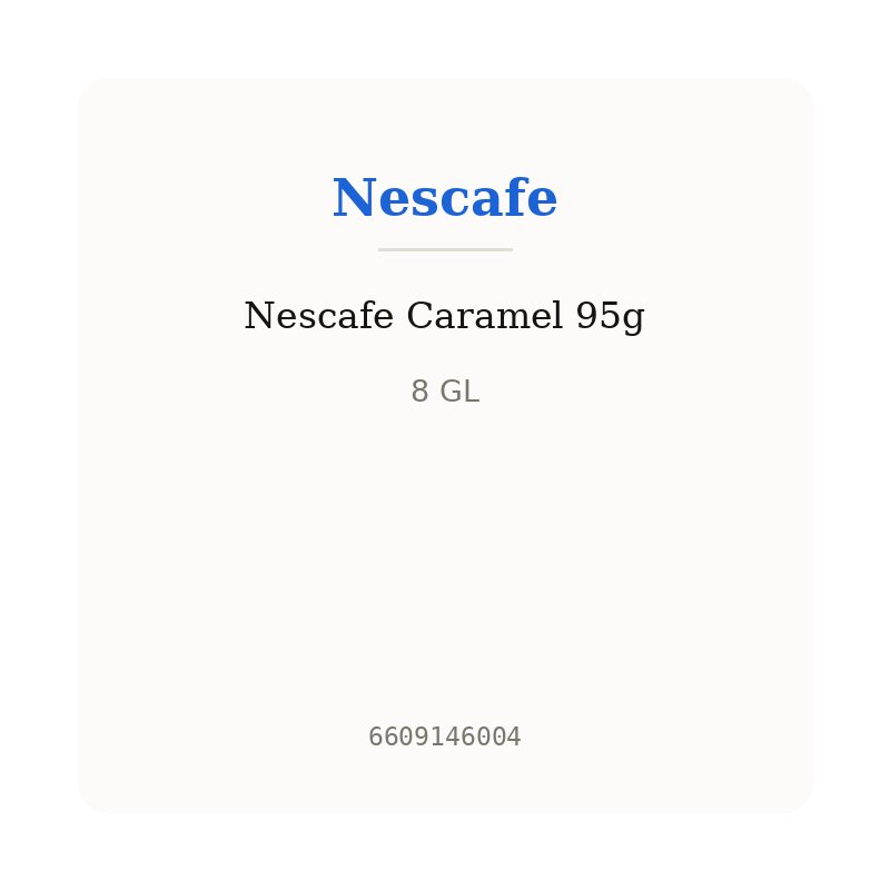 Nescafe Caramel 95g