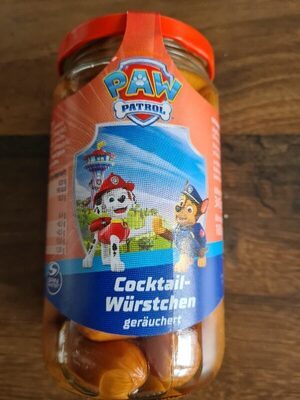 Paw Patrol Cocktailwürstchen geräuchert 30ST 345g