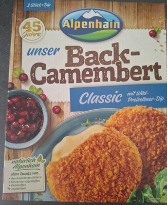 Alpenhain Back-Camembert Classic 2x75g+Wildpreiselbeerdip 2x25g