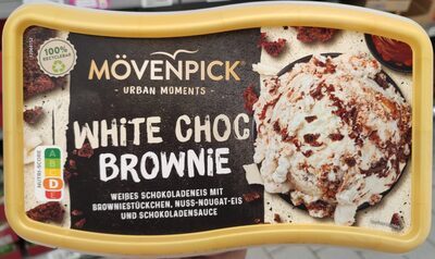 Mövenpick White Choc Brownie 800ml