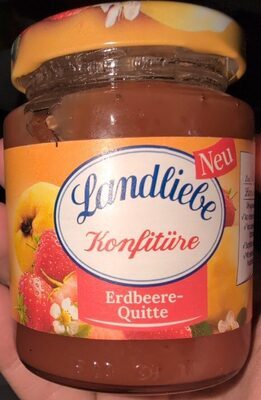 Landliebe Konfitüre Erdbeere-Quitte 200g
