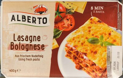 Alberto Lasagne Bolognese 400g