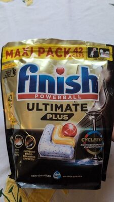 Finish Ultimate Plus Maxipack Citrus 42Caps 512g