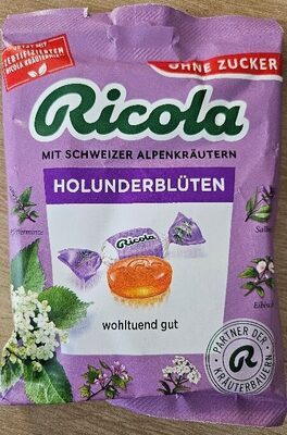 Ricola Holunderblüten ohne Zucker 75g