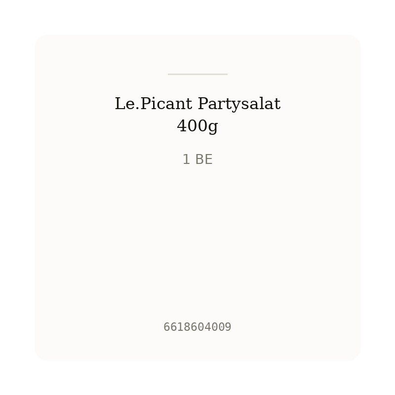 Le.Picant Partysalat 400g