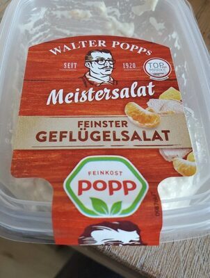 Meistersalat Popp Geflügelsalat ohne Konservierung 150g