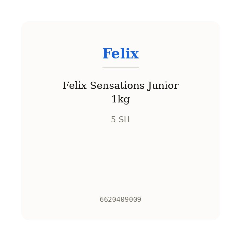 Felix Sensations Junior 1kg