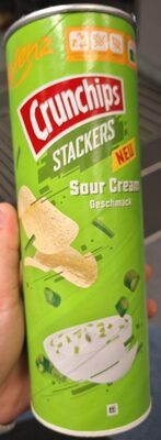 Crunchips Stackers Sour Cream 175g