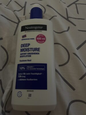 Neutrogena Norwegische Formel Deep Moisture sofort einziehende Bodylotion 400ml