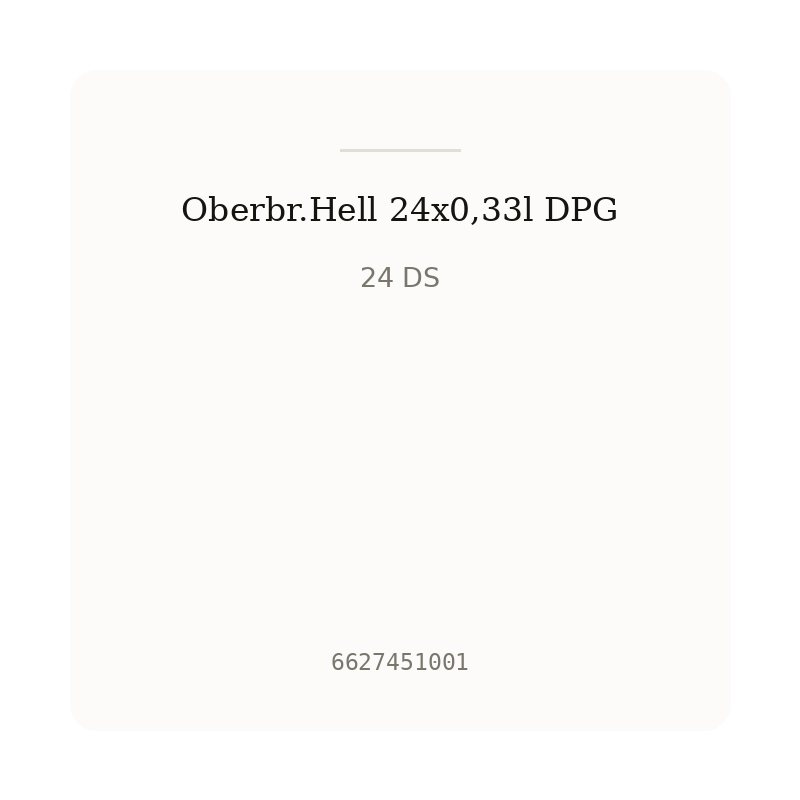 Oberbr.Hell 24x0,33l DPG