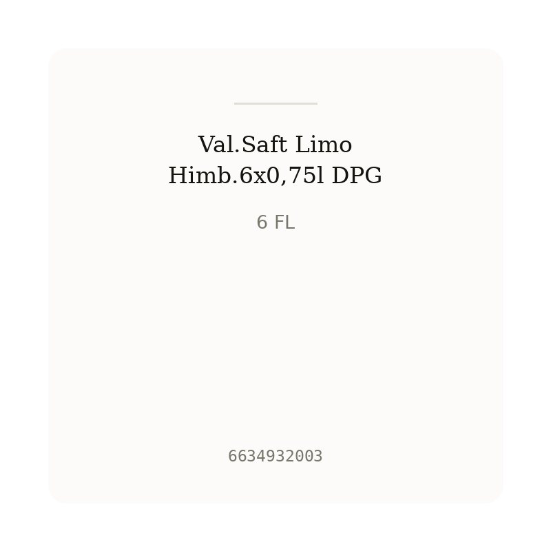 Val.Saft Limo Himb.6x0,75l DPG